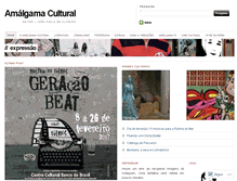 Tablet Screenshot of amalgamacultural.net
